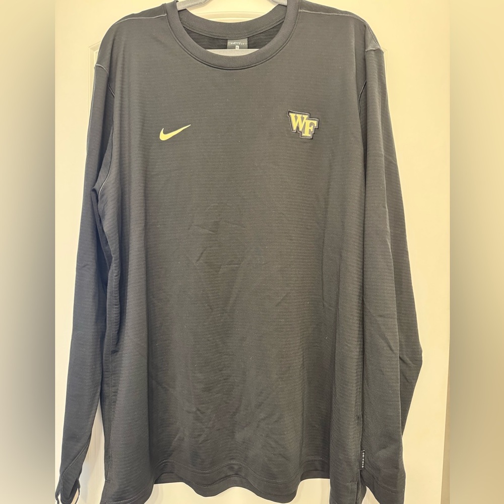Wake Forest Black Nike Pullover